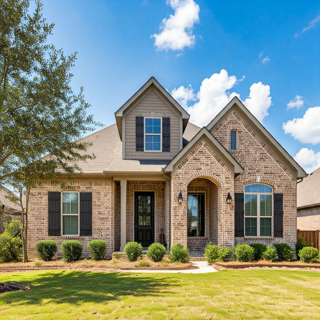 Image of a typical home in The Woodlands to represent the outlook for buying rental property in The Woodlands, TX. 
